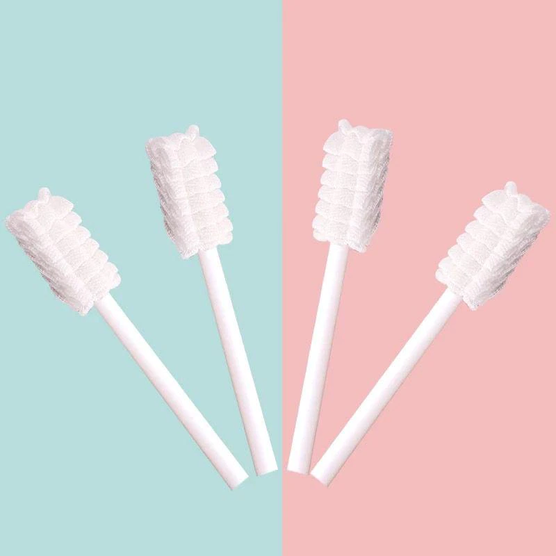 Set 30 buc periute de dinti si limba, unica folosinta, pentru curatare limba, gingii si dinti sugari si copii - imagine 9