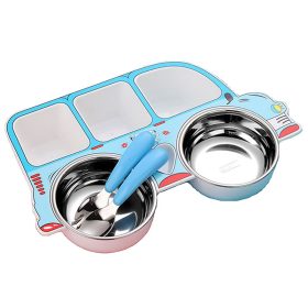 farfurie diversificare autobuz albastru