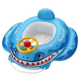 colac inot cu chilotel tip scaunel cu volan si claxon baby shark